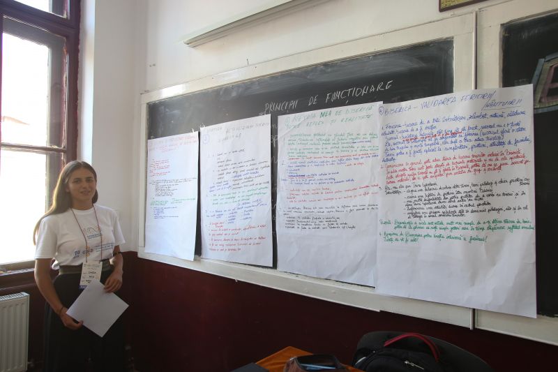 Ateliere cu tinerii în prima zi a ITO 2018