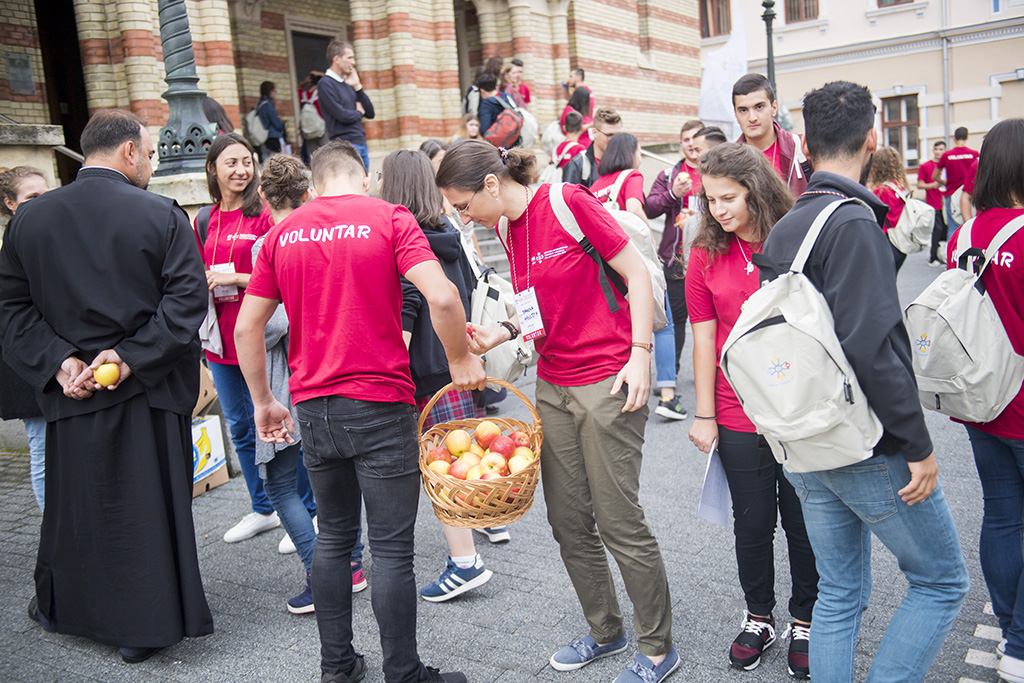 Sibiu: Voluntarii ITO 2018 au participat la Sfânta Liturghie