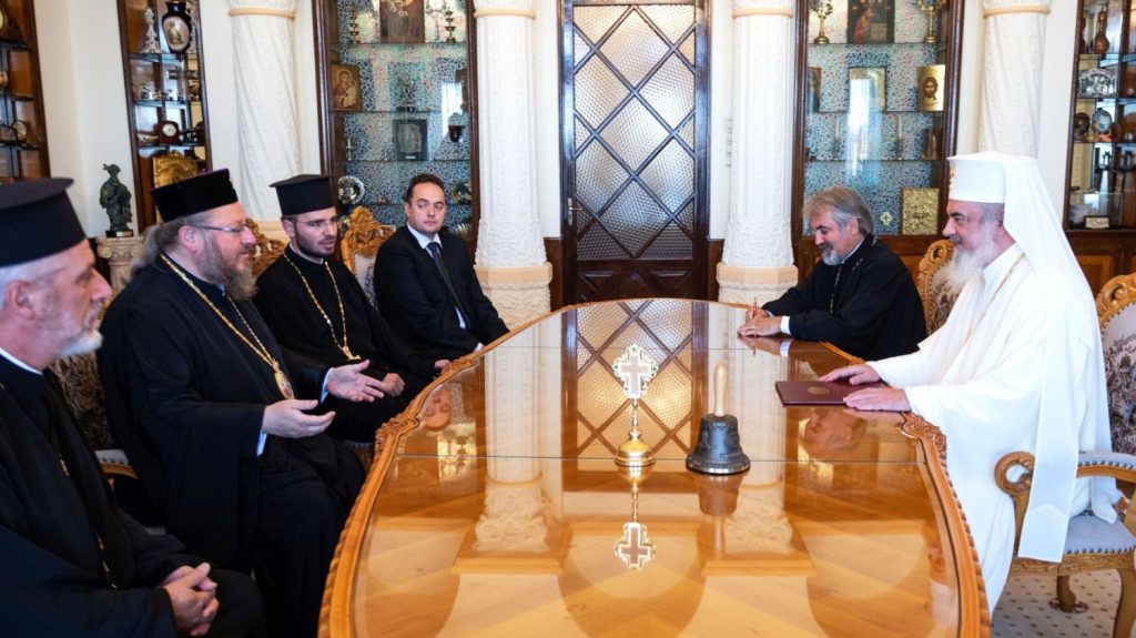 Părintele Patriarh Daniel a primit vizita Mitropolitului de Ruse