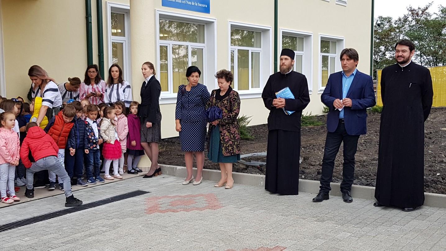 Sfinţirea noului sediu al Şcolii Primare „Sfântul Ioan cel Nou de la Suceava”