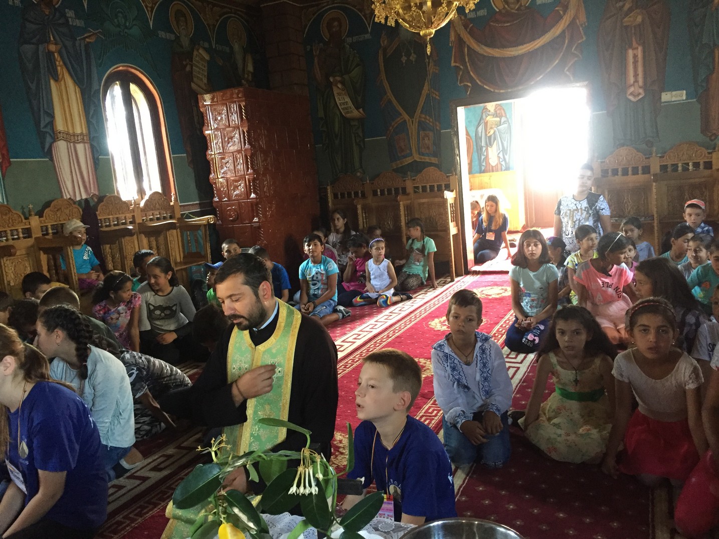 „Uniţi pentru Hristos” - tabără pentru copiii Parohiei Humosu