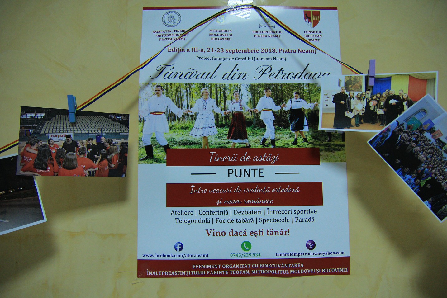 „Tânărul din Petrodava”, la final: 450 de tineri au încercat să descopere tainele mărturisirii, a jertfei și trăirii ortodoxe