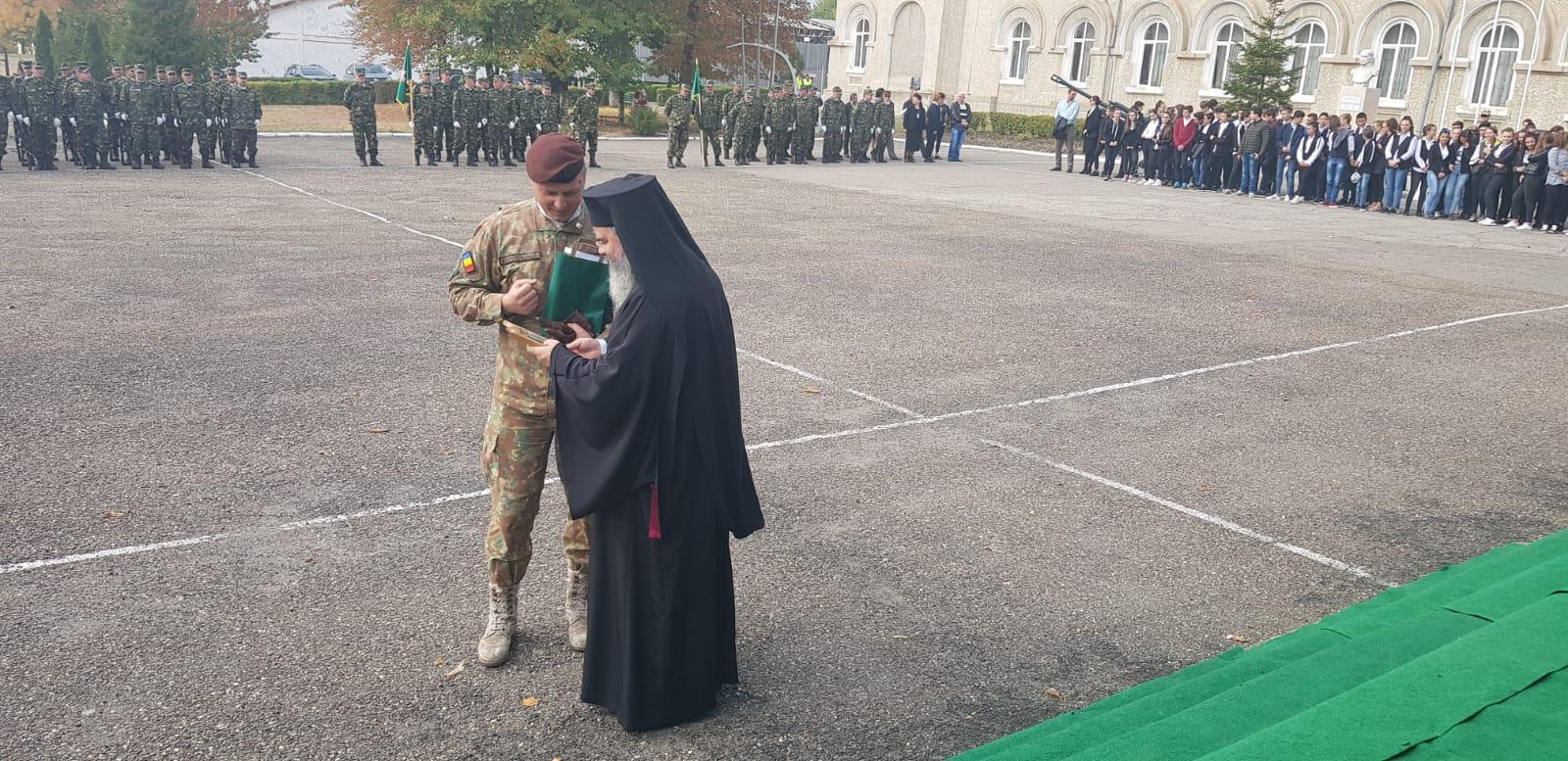 Moment aniversar la Unitatea Militară din Huși