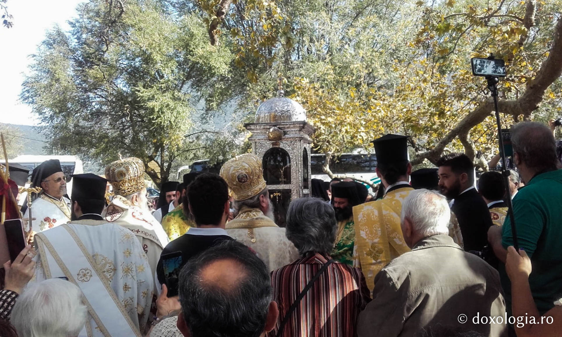 (Foto) Hramul Sfântului Gherasim din Kefalonia, Grecia 20 octombrie 2018