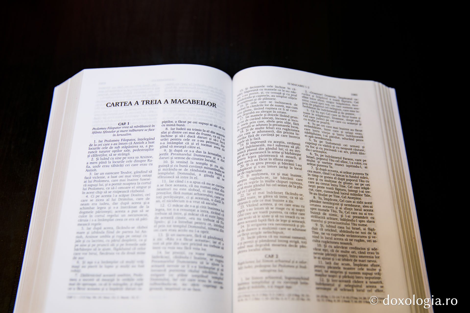 Cartea a treia a Macabeilor – Capitolul 1