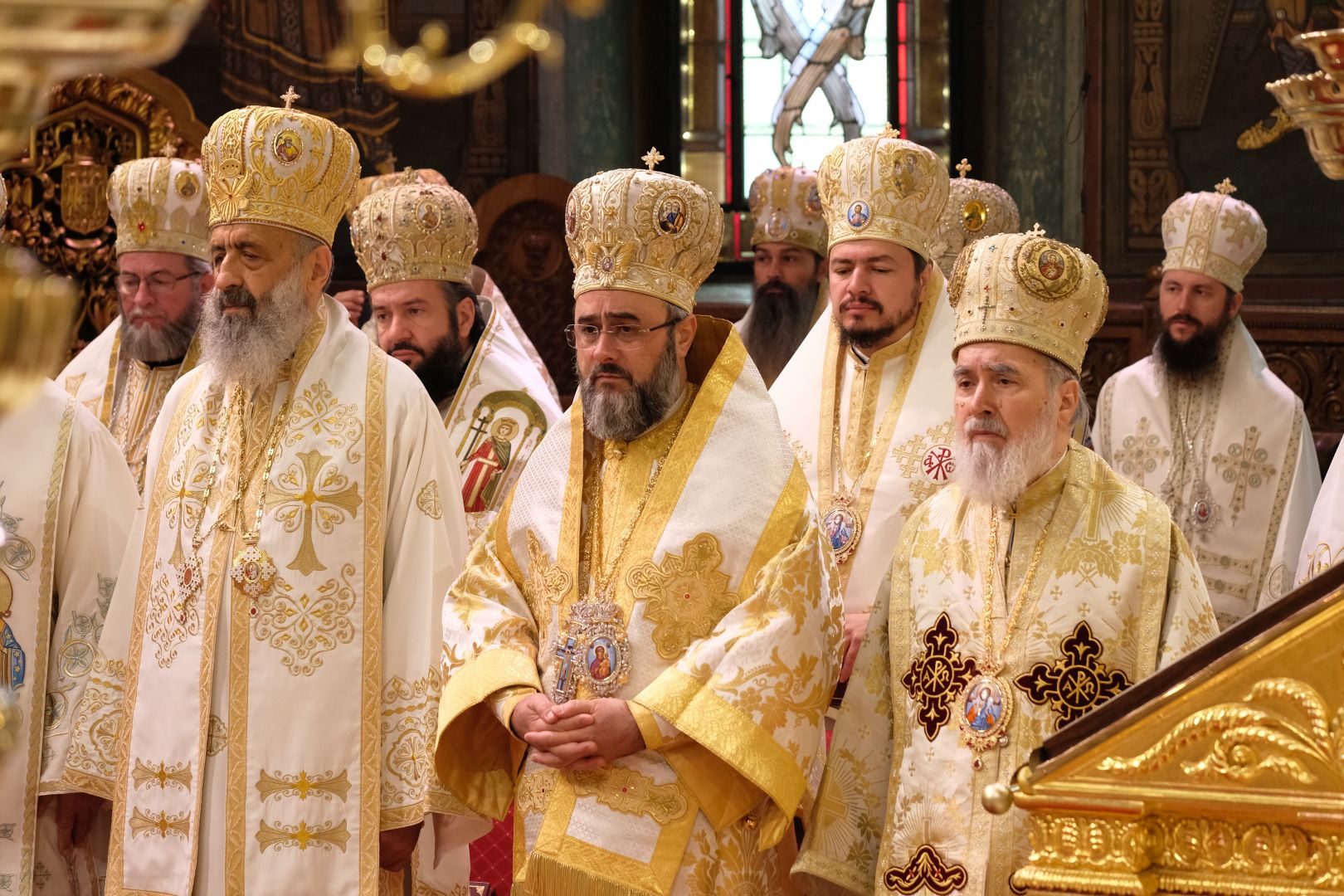Mai mulți ierarhi s-au rugat împreună cu Patriarhul României la 11 ani de la întronizarea sa