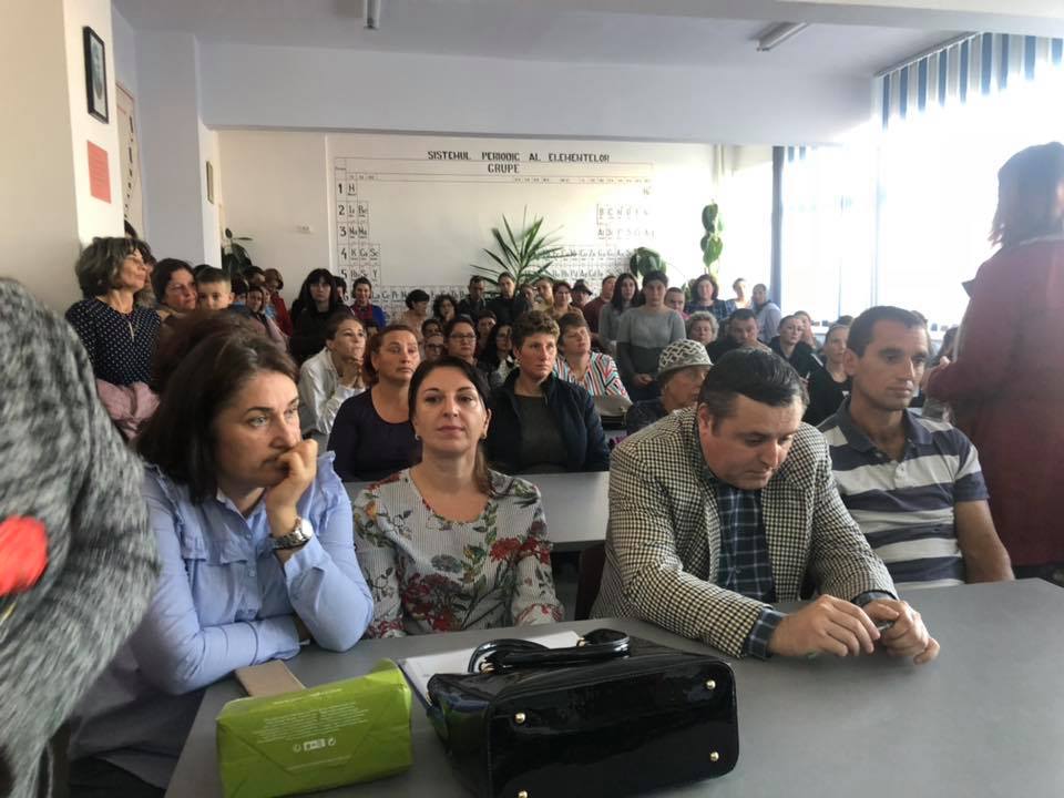 Lectorat cu părinții la Școala Gimnazială Sascut