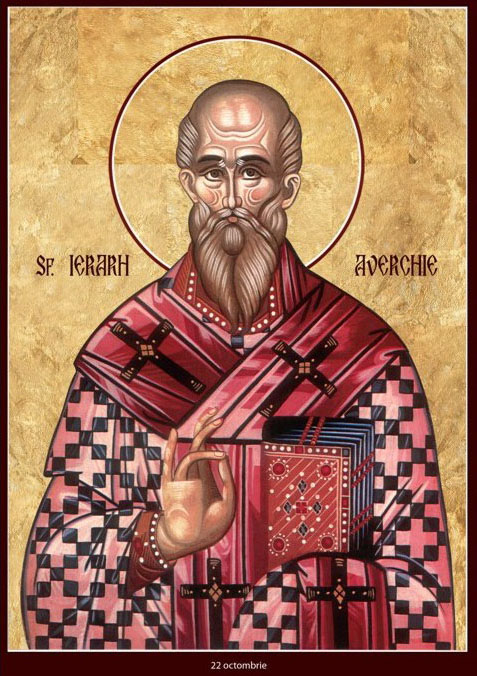 Sfântul Ierarh, întocmai cu apostolii, Averchie, Episcopul Ierapolei