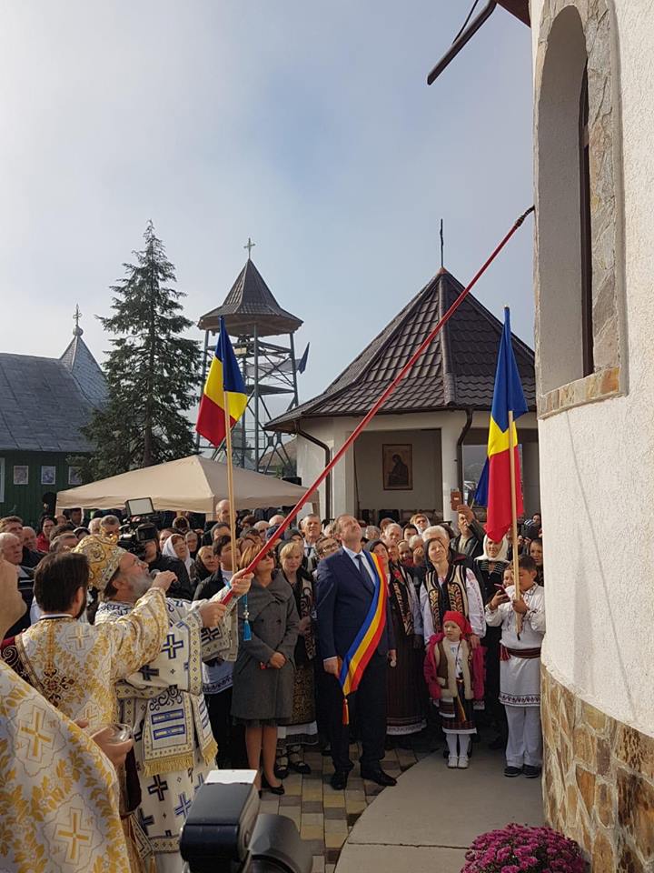 Binecuvântarea lucrărilor bisericii Parohiei Dofteana II