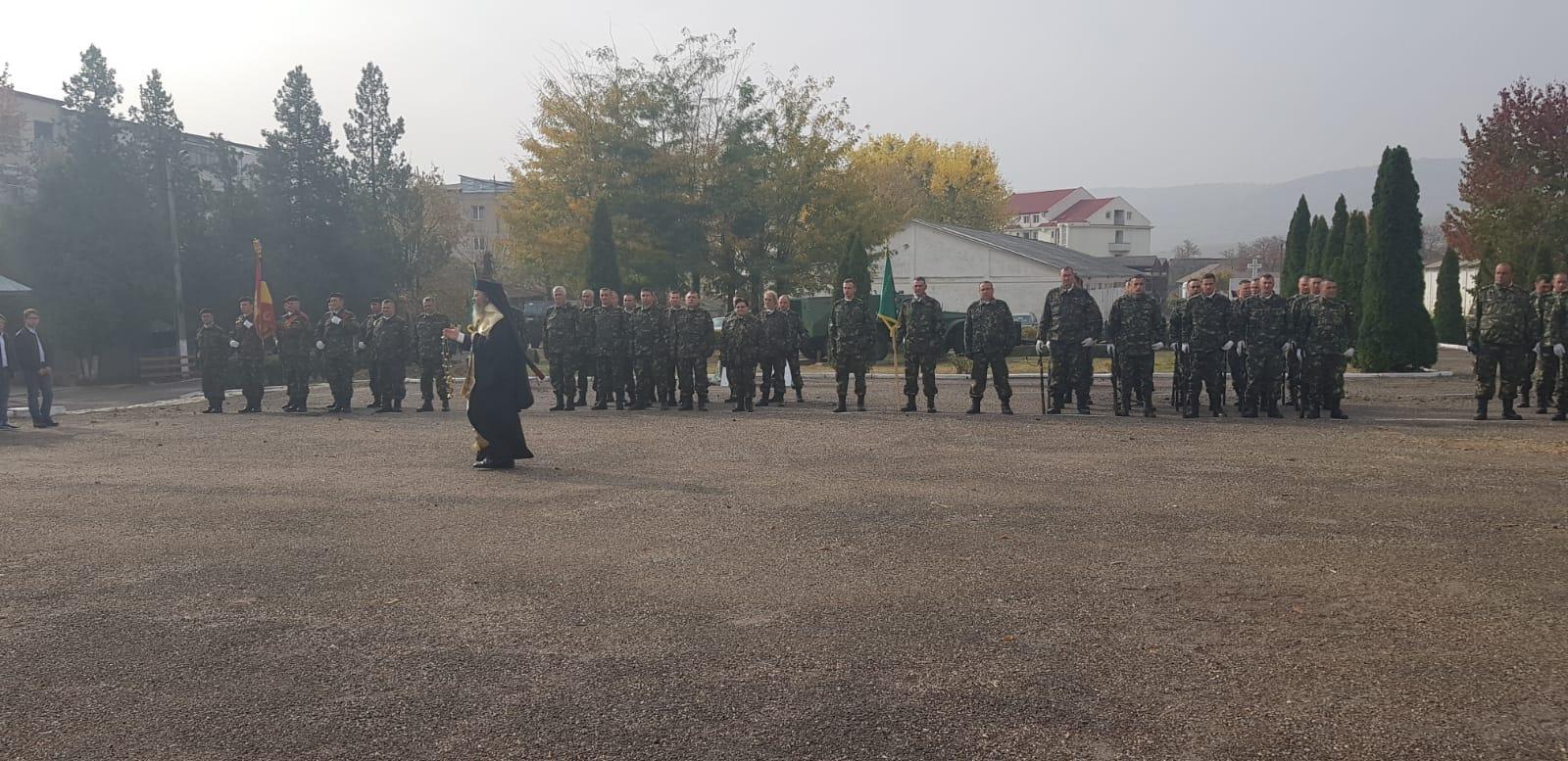 Moment aniversar la Unitatea Militară din Huși