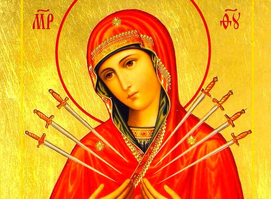Rugăciune către Maica Domnului la icoana „Despietrirea inimilor învrăjbite”