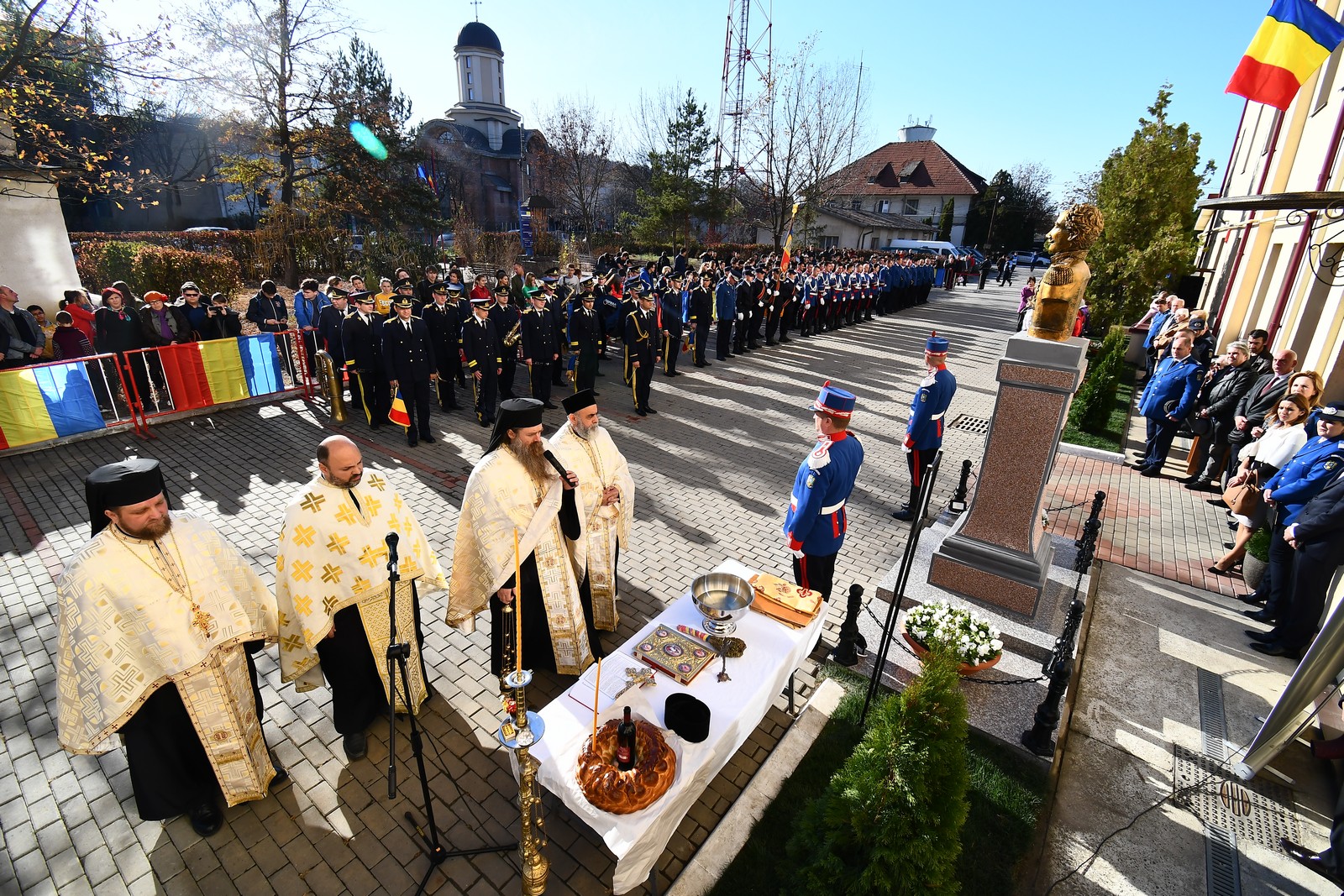 Moment festiv la Inspectoratul Județean de Jandarmi Iași