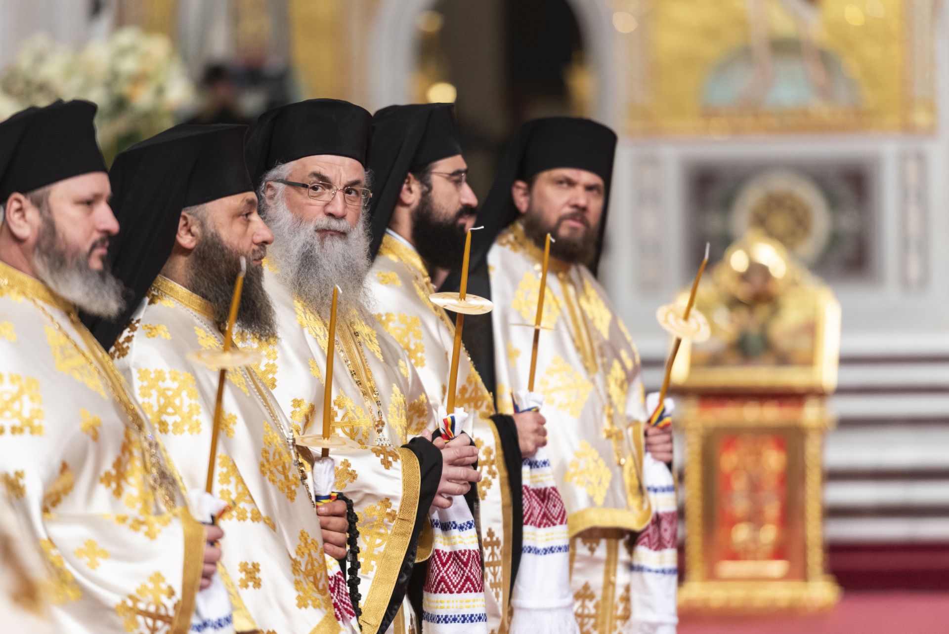 Eroii neamului au fost pomeniţi pentru prima dată la Catedrala Naţională