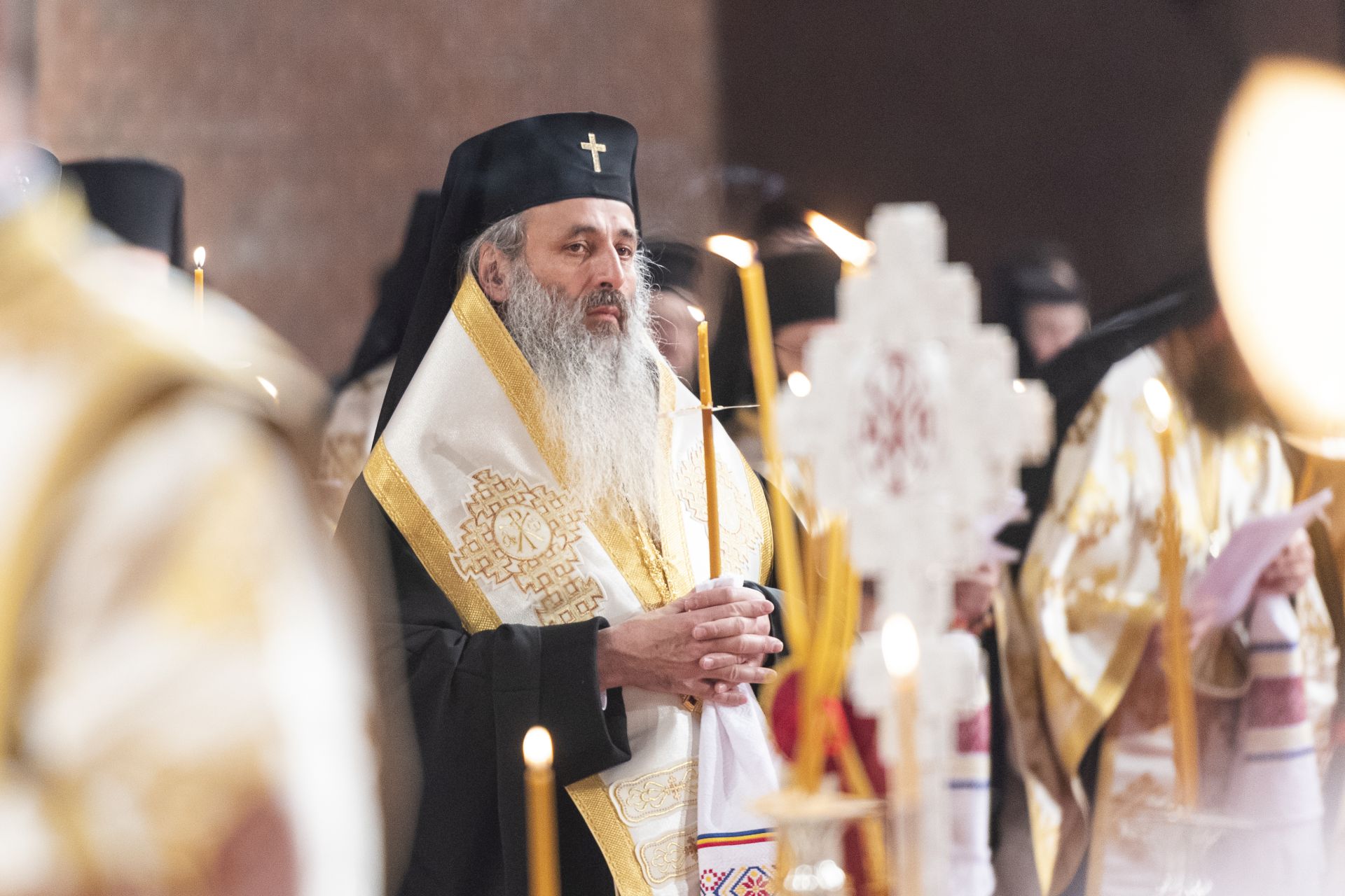 Eroii neamului au fost pomeniţi pentru prima dată la Catedrala Naţională