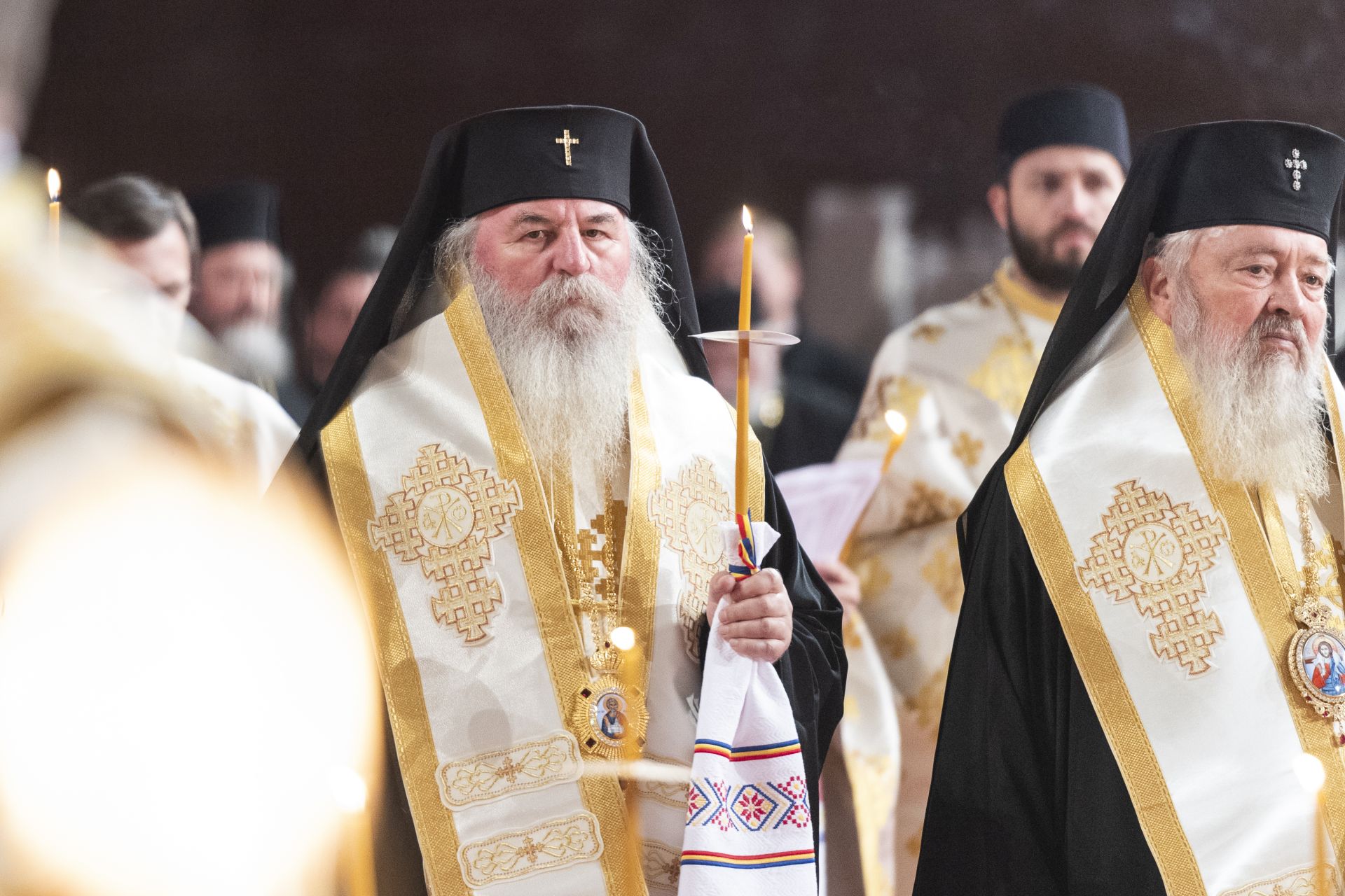 Eroii neamului au fost pomeniţi pentru prima dată la Catedrala Naţională