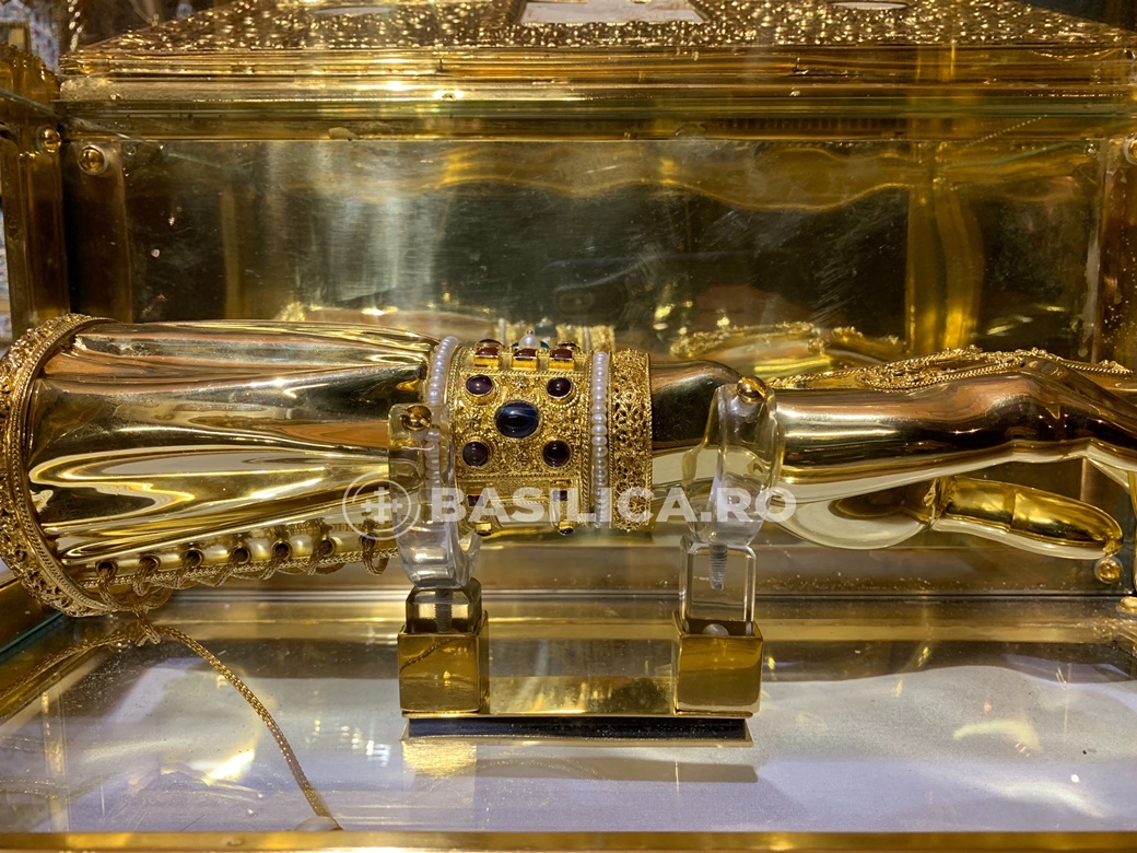 Cinstita mână a Sfântului Apostol Andrei a ajuns în țara noastră