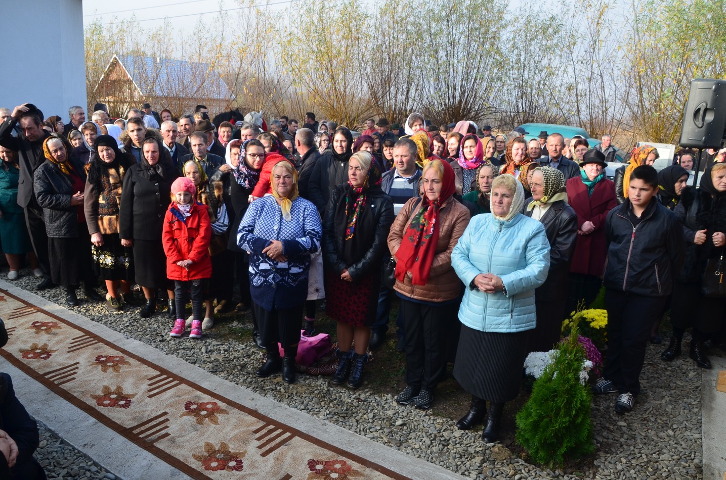 Biserica din satul sucevean Vâlcele, sfinţită de Preasfinţitul Părinte Damaschin Dorneanul