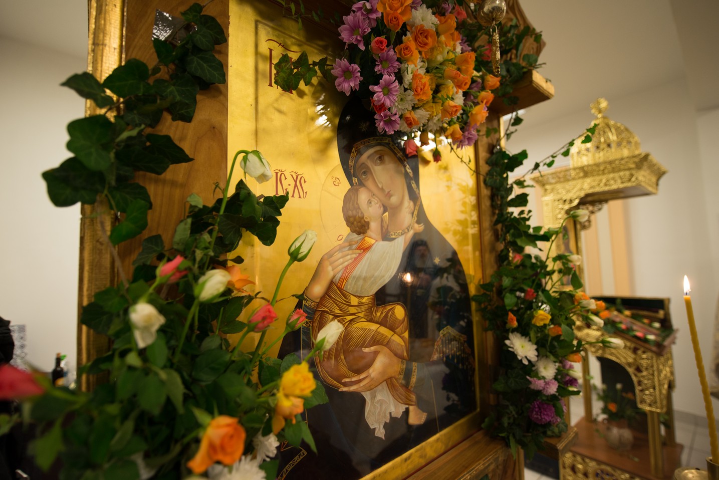 Slujire arhierească la hramul Bisericii Vovidenia din Iași