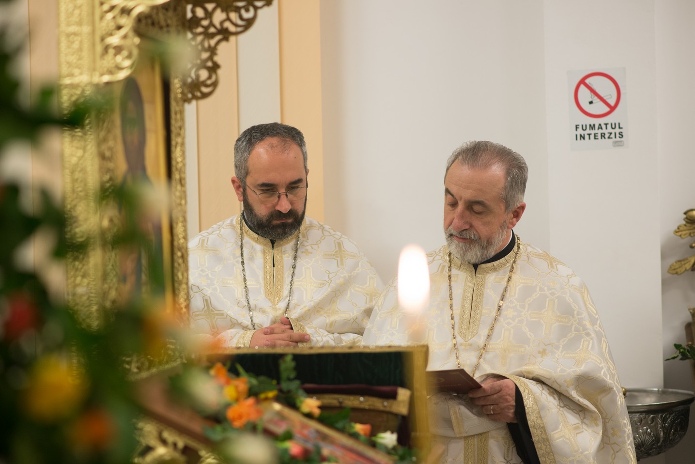 Slujire arhierească la hramul Bisericii Vovidenia din Iași