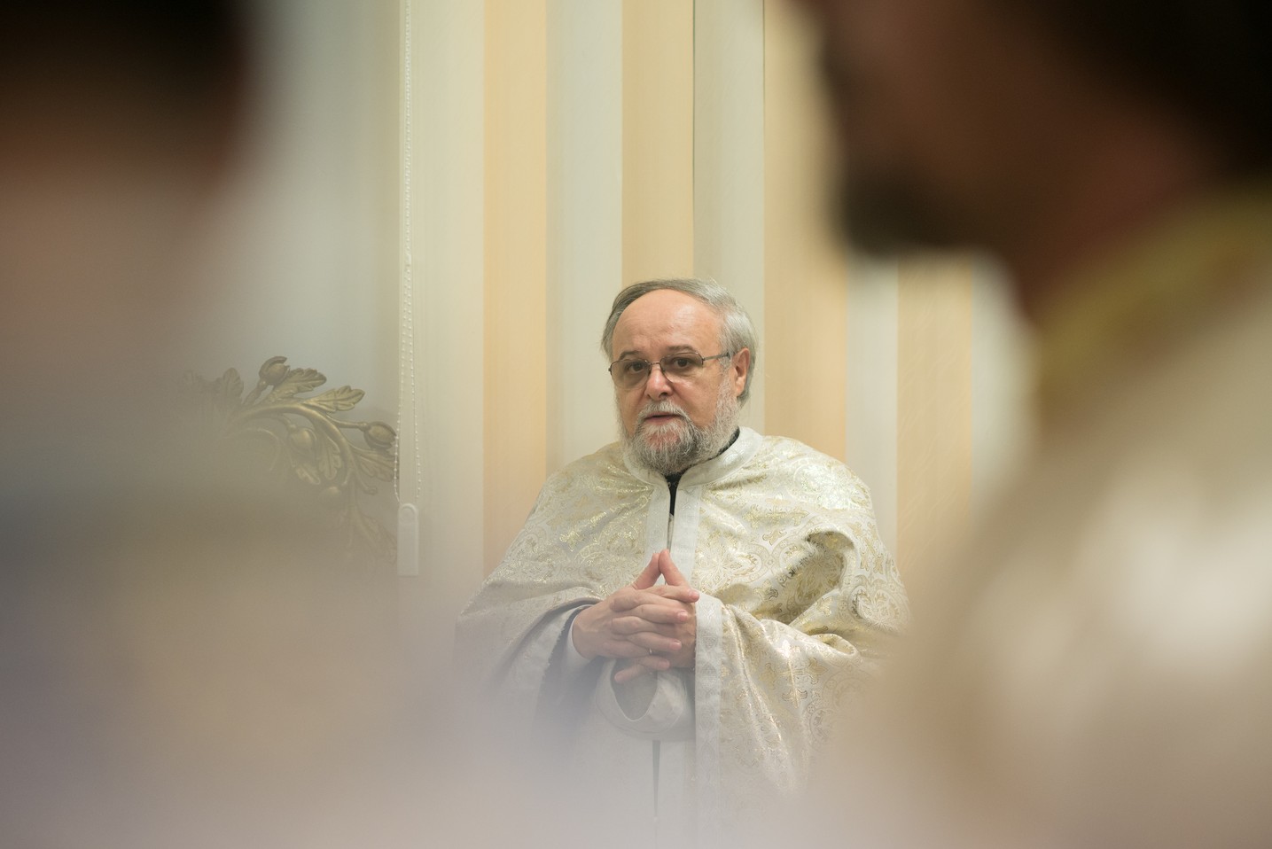 Slujire arhierească la hramul Bisericii Vovidenia din Iași