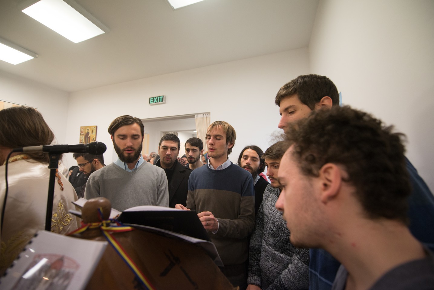 Slujire arhierească la hramul Bisericii Vovidenia din Iași