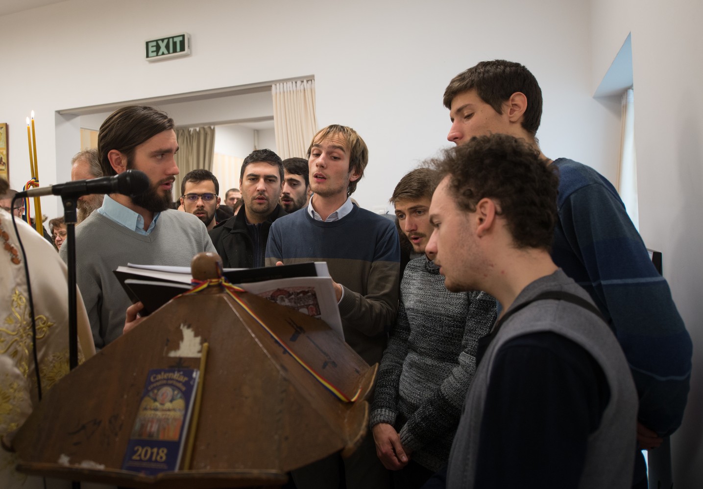 Slujire arhierească la hramul Bisericii Vovidenia din Iași