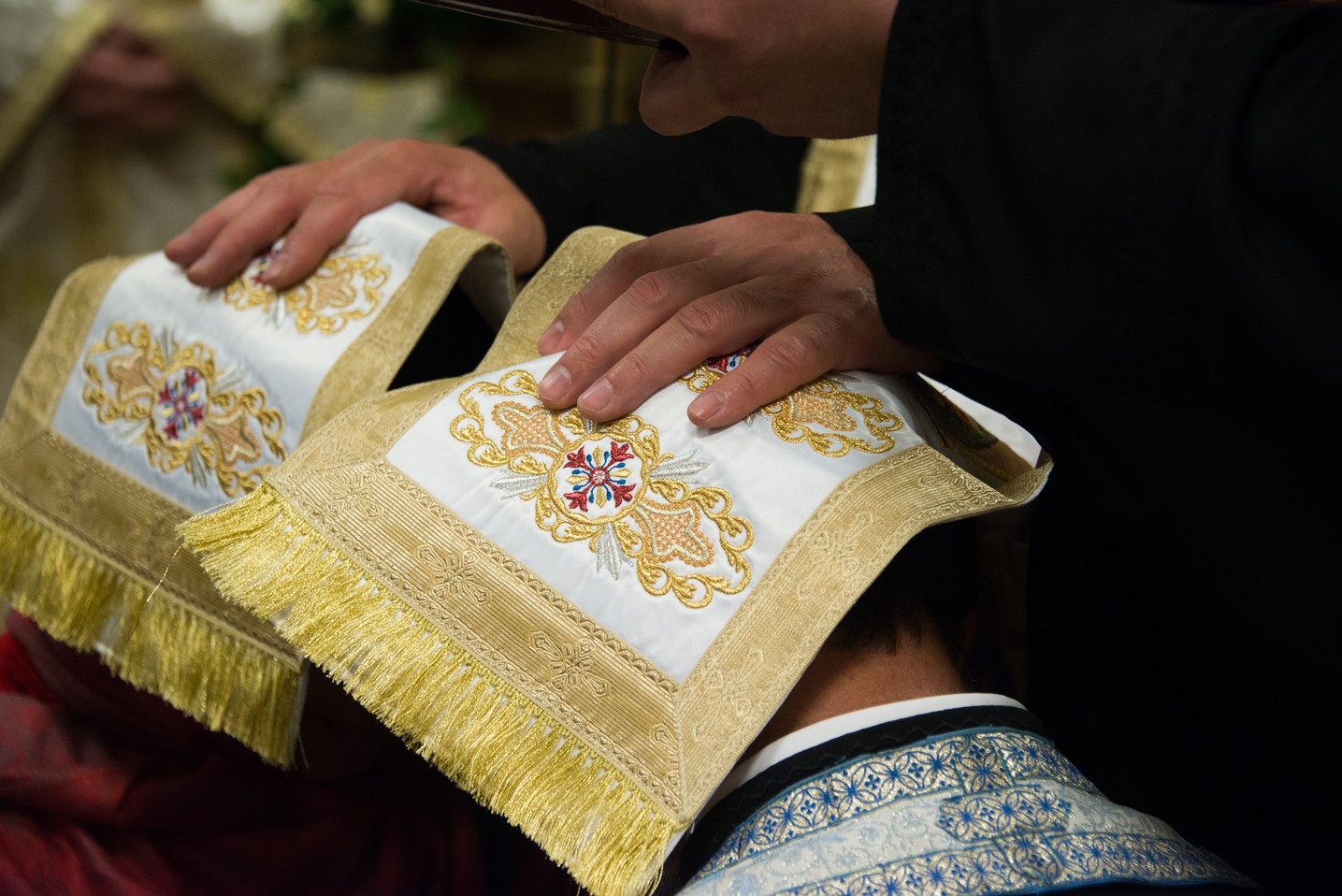 Slujire arhierească la hramul Bisericii Vovidenia din Iași