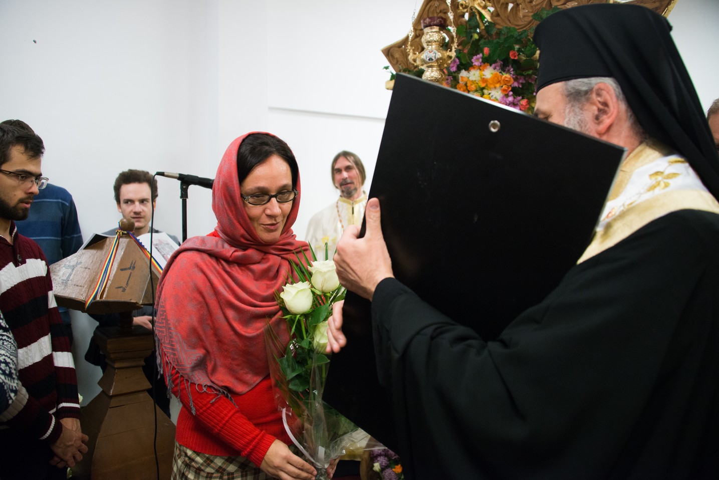 Slujire arhierească la hramul Bisericii Vovidenia din Iași