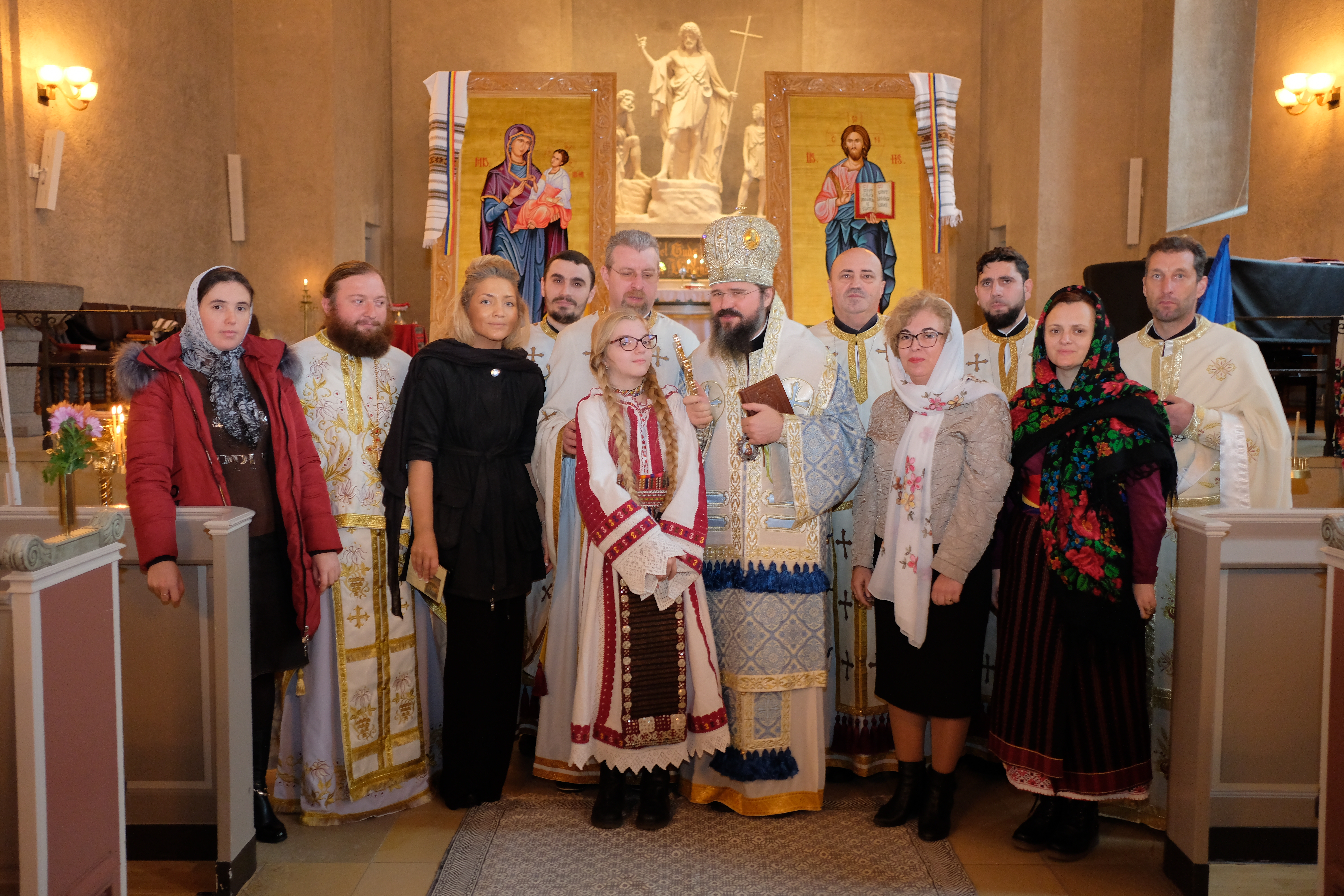 Părintele Episcop Macarie a vizitat comunitățile românești din Danemarca