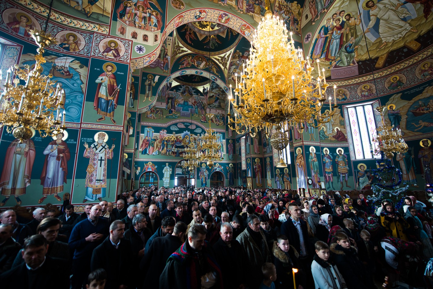 Slujiri arhierești în zilele de Crăciun, în Arhiepiscopia Sucevei și Rădăuților