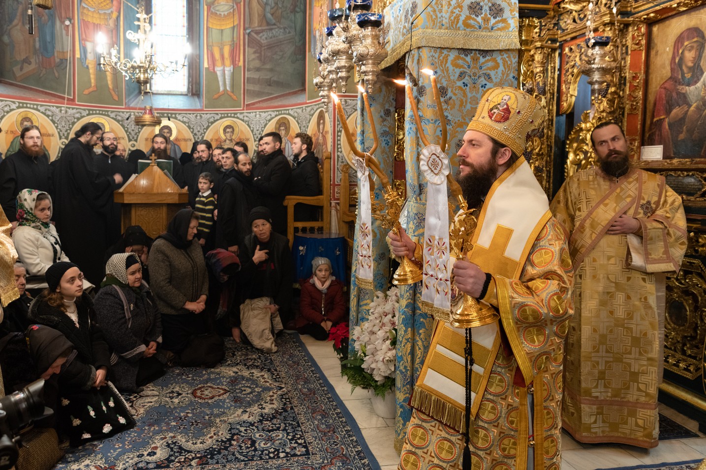 Slujiri arhierești în zilele de Crăciun, în Arhiepiscopia Sucevei și Rădăuților