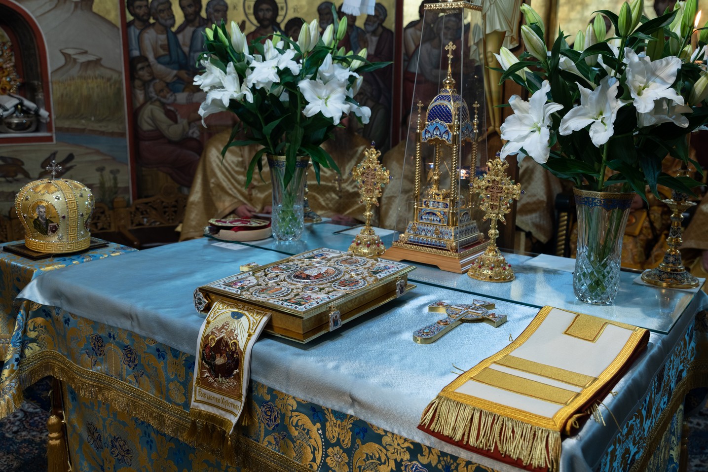 Slujiri arhierești în zilele de Crăciun, în Arhiepiscopia Sucevei și Rădăuților