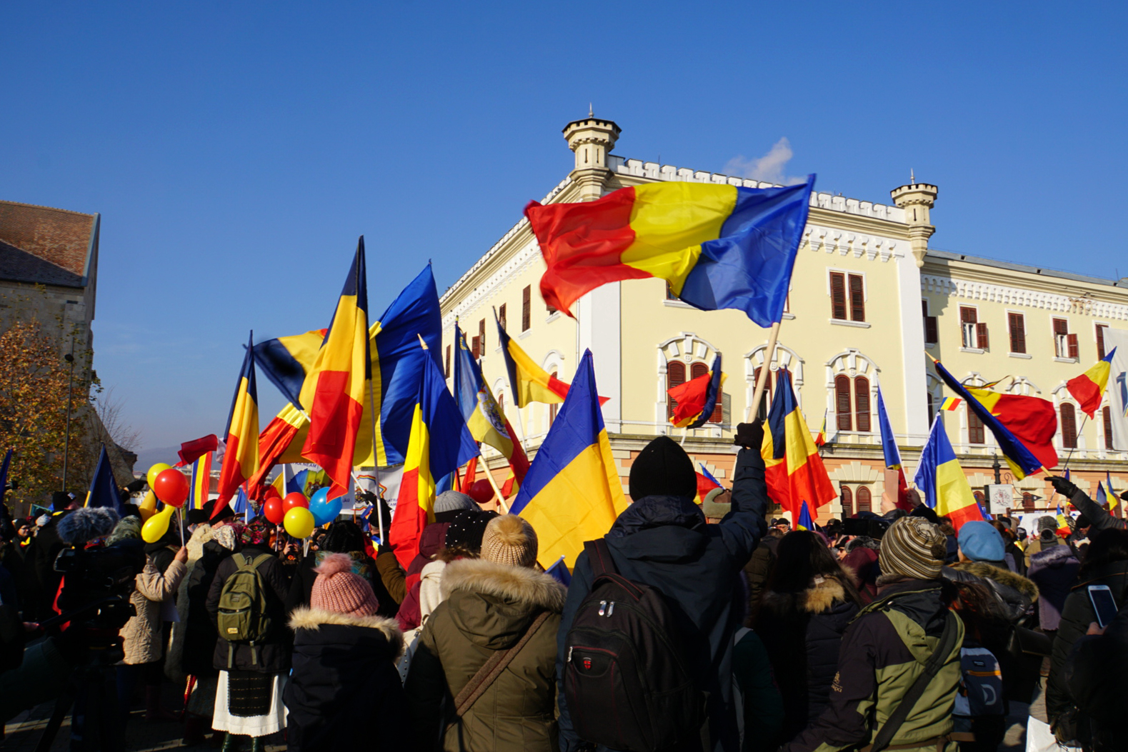 (Foto) Momente de sărbătoare la Alba Iulia la 100 de ani de la Marea Unire