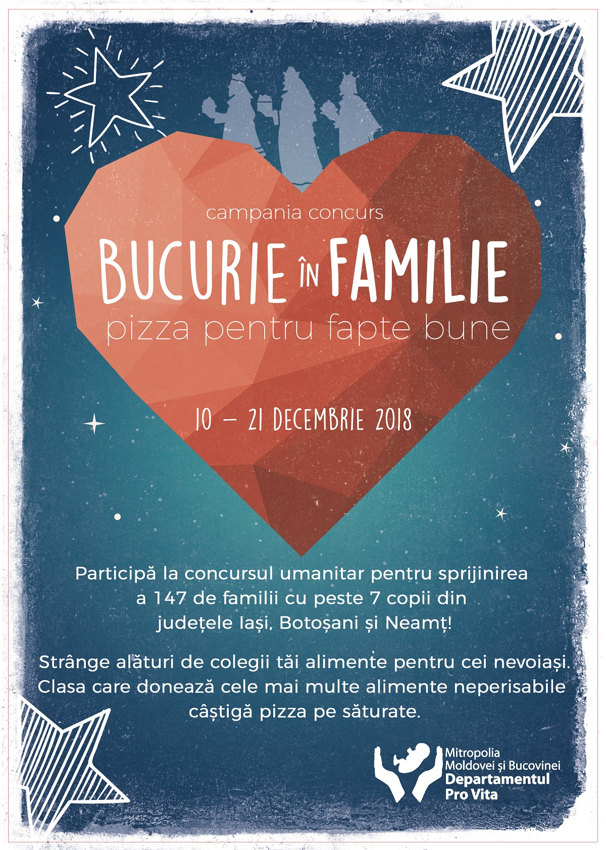 7.000 de elevi din Iaşi ajută familiile nevoiaşe din Moldova