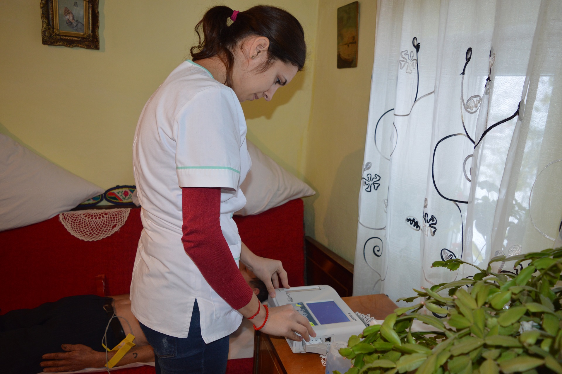 Caravană medicală, sat Curături