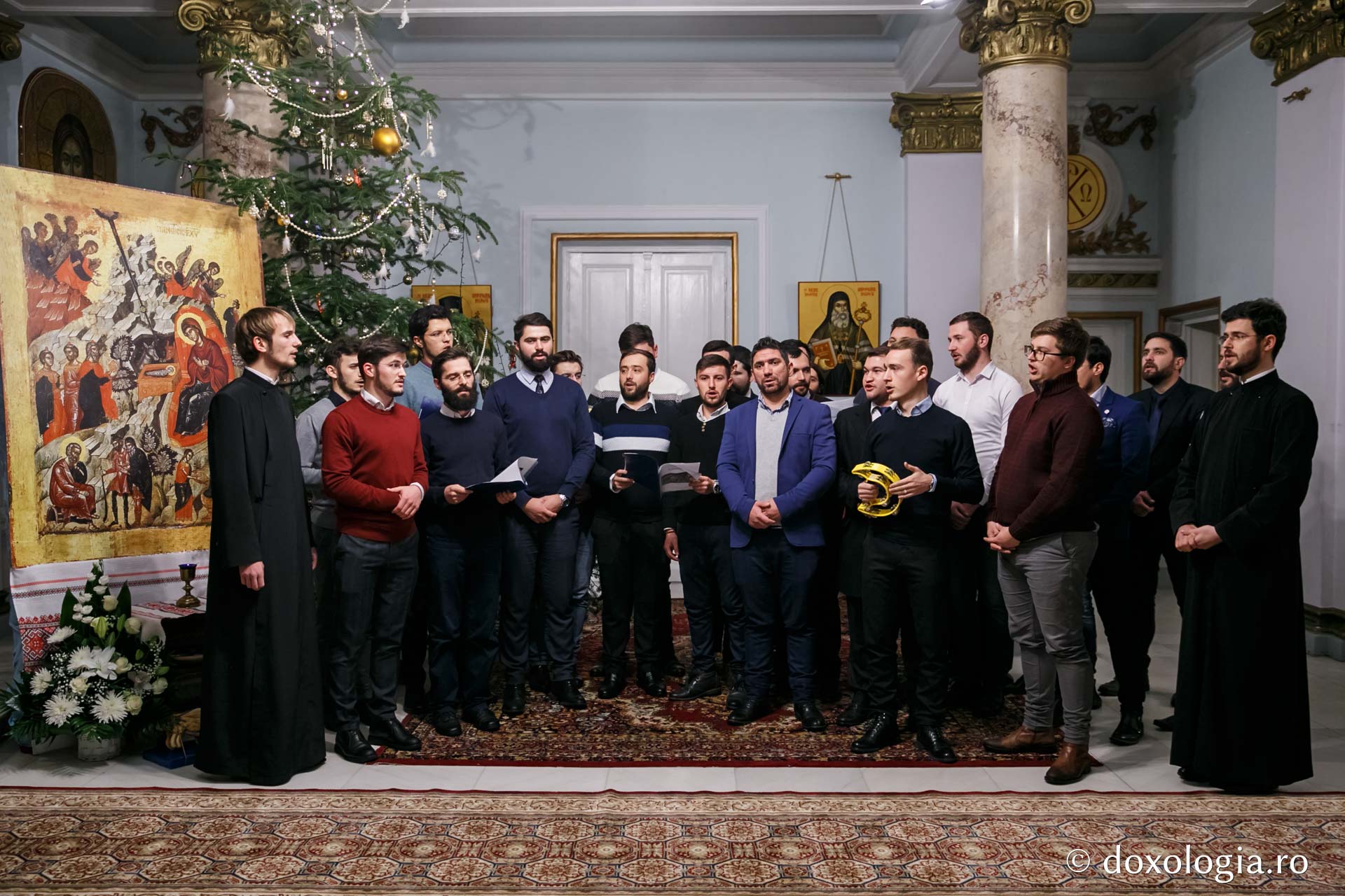 Colindători la Reședința Mitropolitană 2018 – Studenții de la Facultatea de Teologie din Iași, Masterat Misiune și slujire pastorală, anul II