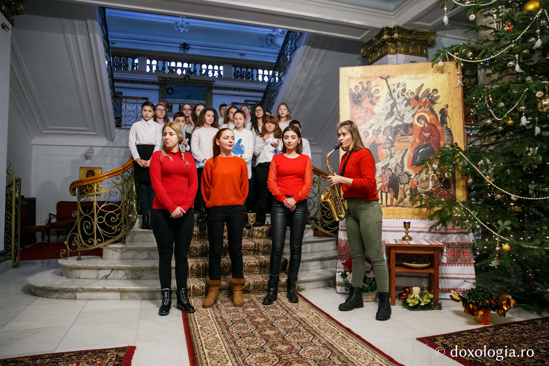 Colindători la Reședința Mitropolitană 2018 – Grupul vocal-instrumental (Simona Alexandroaie)