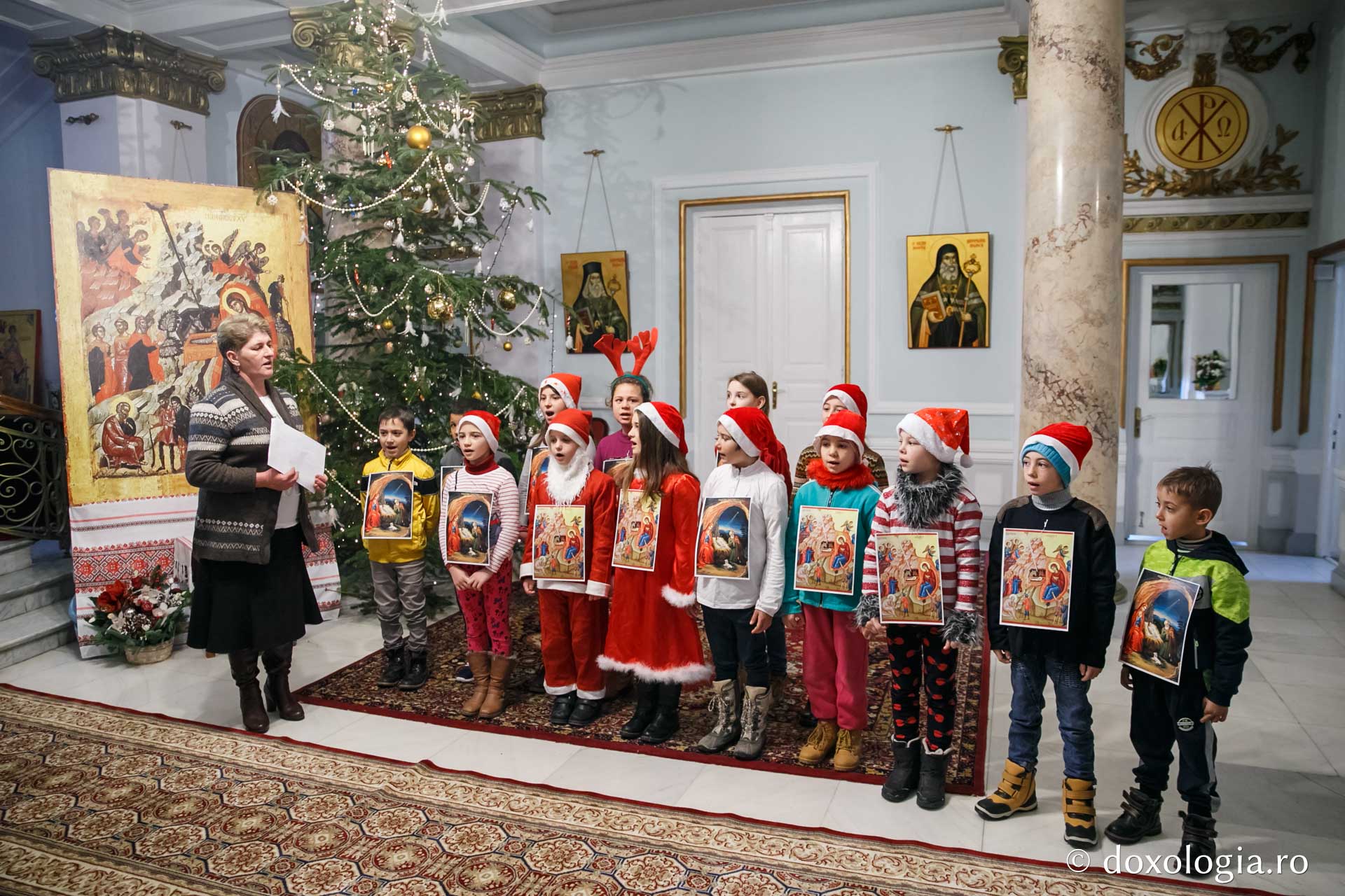 Colindători la Reședința Mitropolitană 2018 – Școala Gimnazială Rădeni, Iași