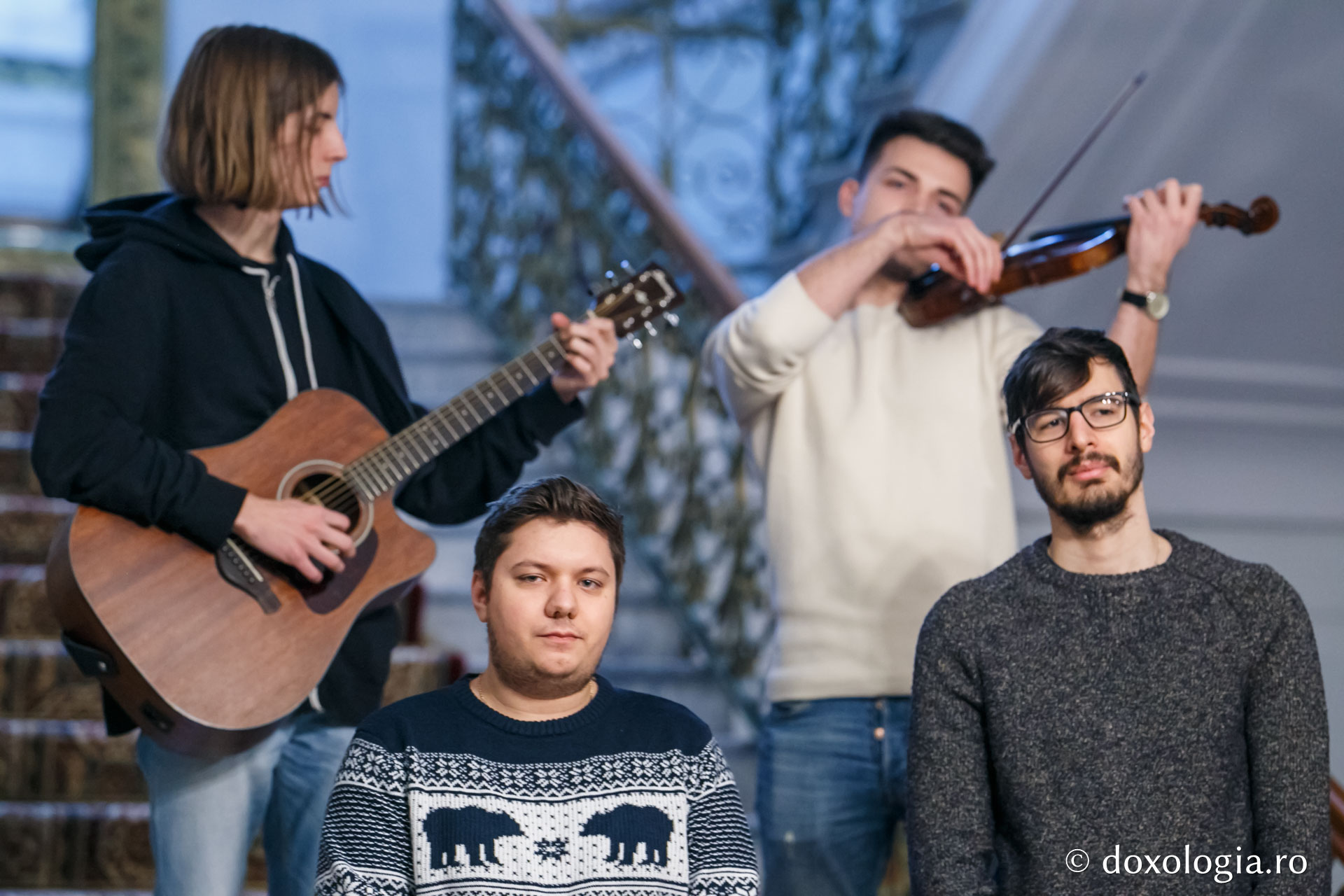 Colindători la Reședința Mitropolitană 2018 – Grupul vocal-instrumental