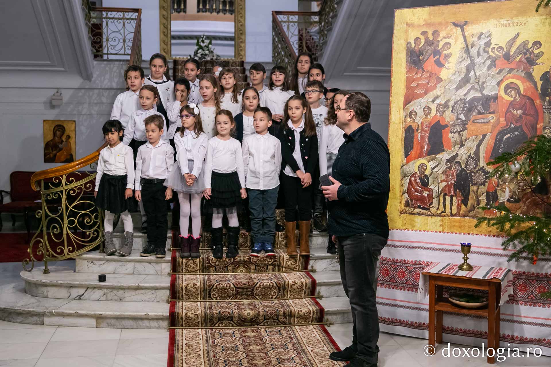 Colindători la Reședința Mitropolitană 2018 – Şcoala „George Călinescu” Iași (prof. Daniel Șuțu)