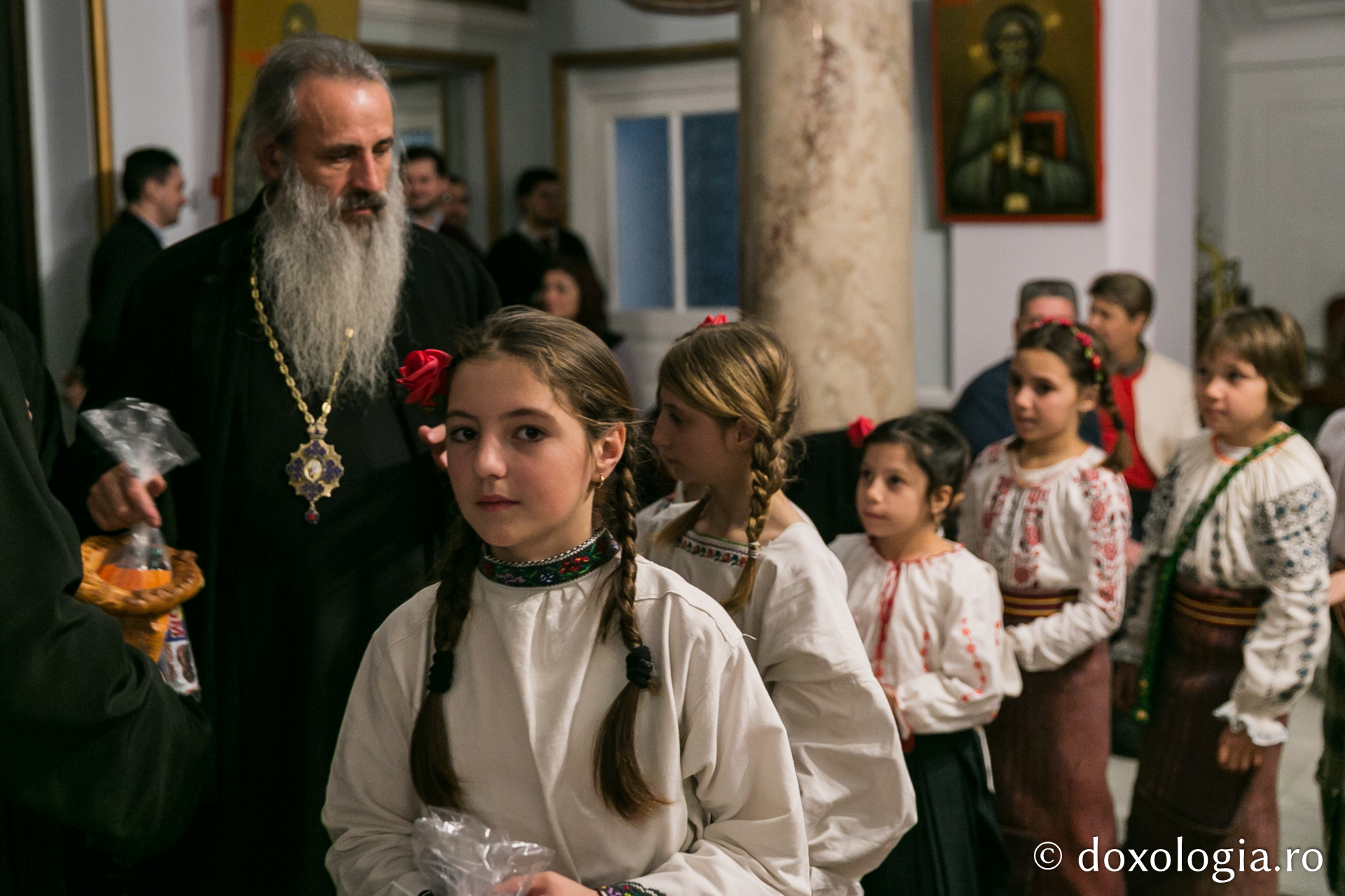 Colindători la Reședința Mitropolitană 2018 – Școala Bârgăoani Neamț