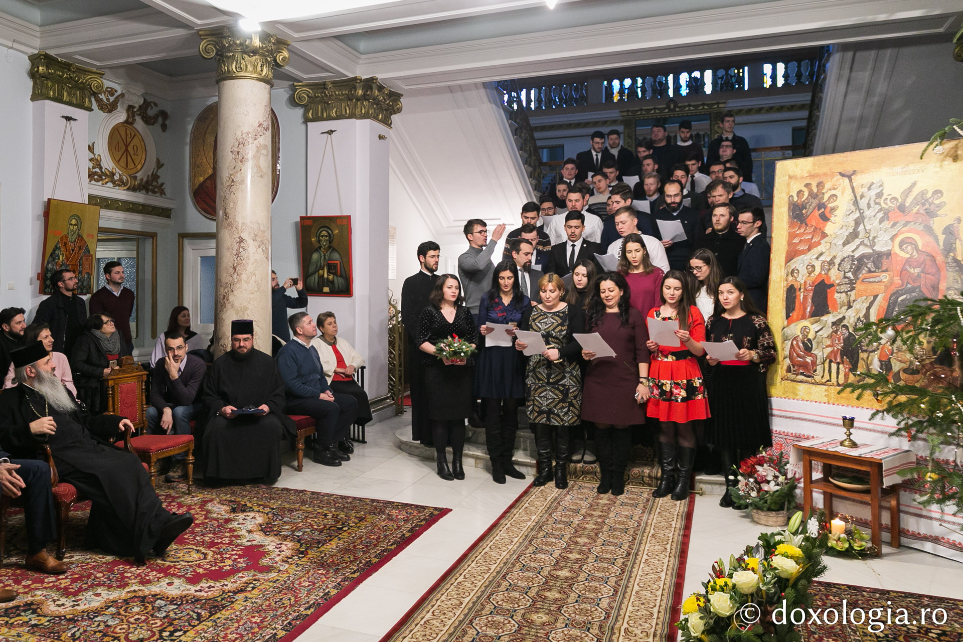 Colindători la Reședința Mitropolitană 2018 – Colegiul „Sfântul Nicolae” din Iași