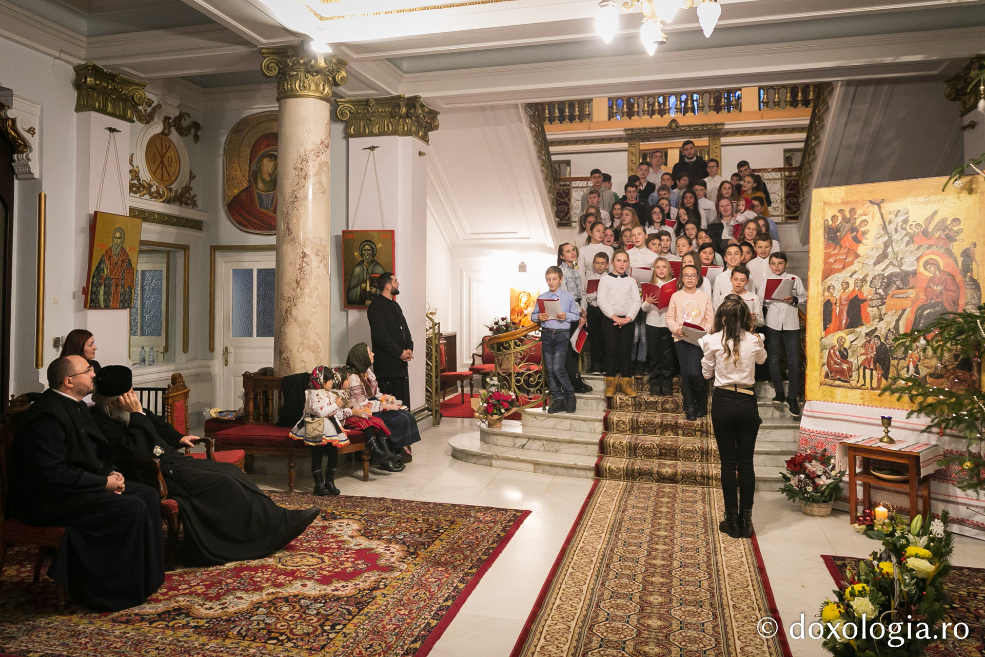 Colindători la Reședința Mitropolitană 2018 – Parohia Podolenii de Jos