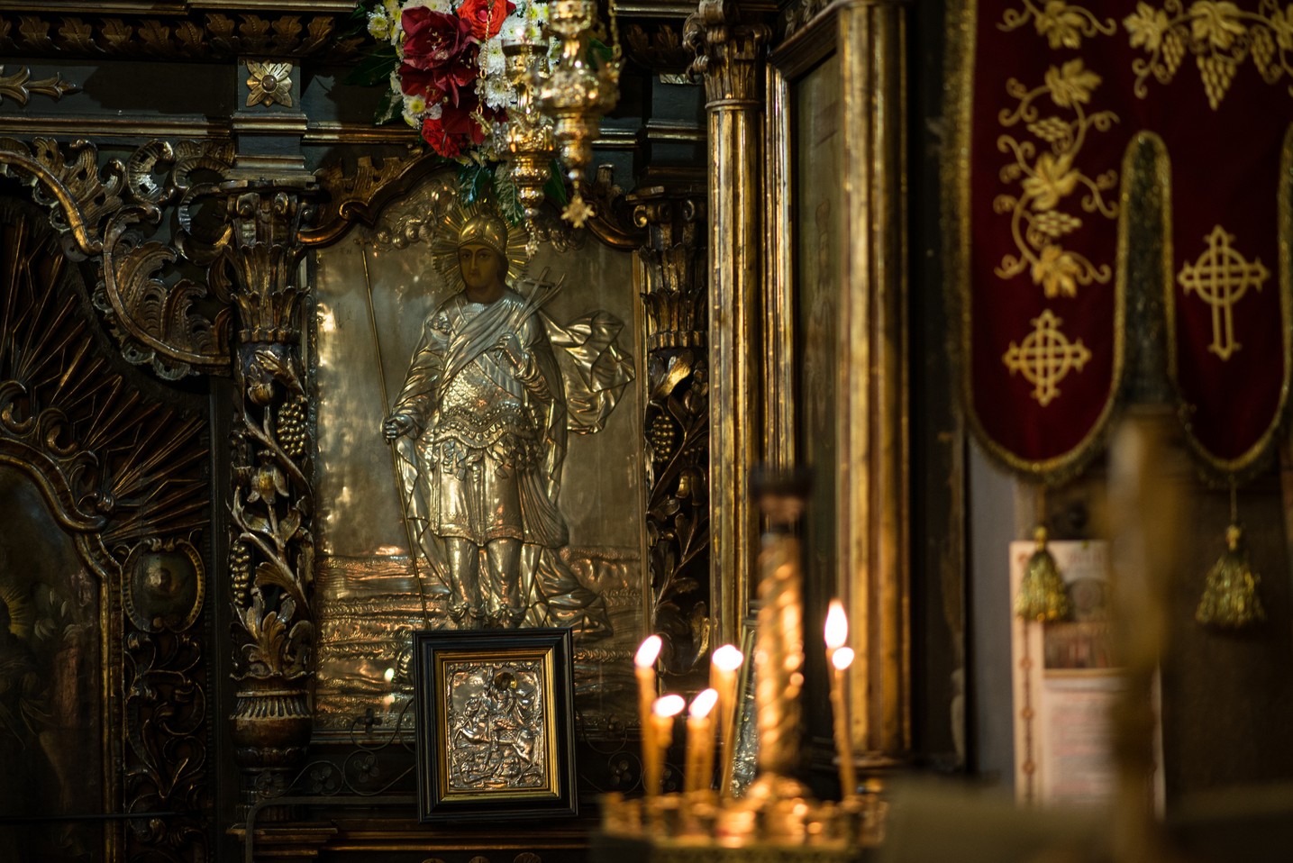 Sfânta Mare Muceniţă Ecaterina a unit în rugăciune preoţi şi credincioşi la Parohia Lozonschi