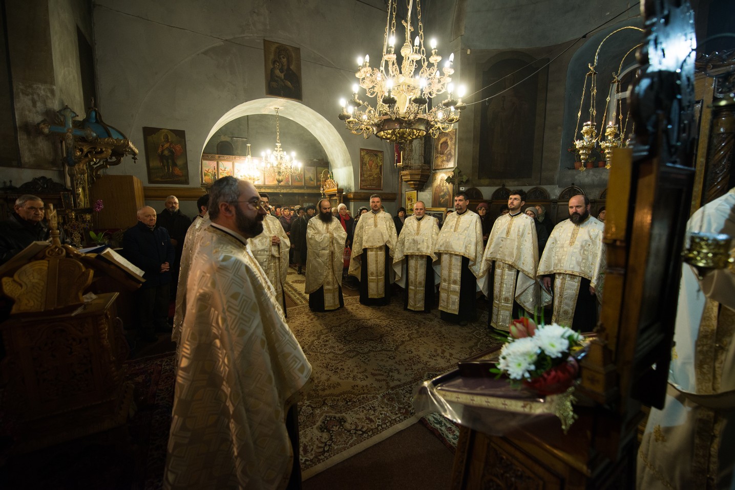 Sfânta Mare Muceniţă Ecaterina a unit în rugăciune preoţi şi credincioşi la Parohia Lozonschi