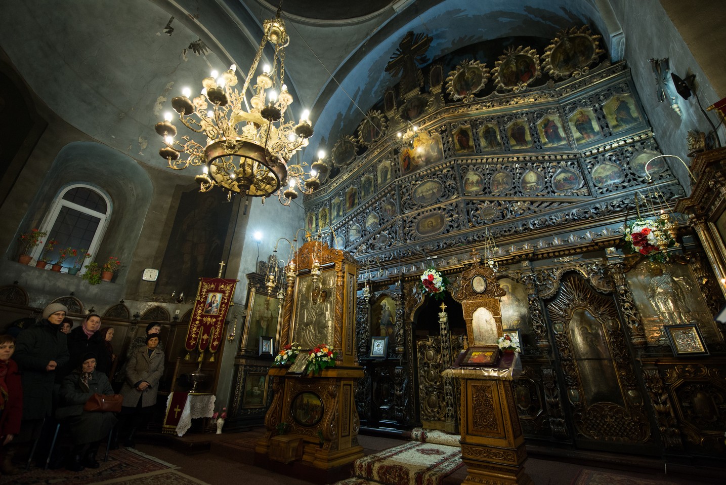 Sfânta Mare Muceniţă Ecaterina a unit în rugăciune preoţi şi credincioşi la Parohia Lozonschi