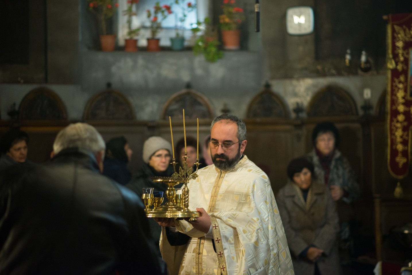 Sfânta Mare Muceniţă Ecaterina a unit în rugăciune preoţi şi credincioşi la Parohia Lozonschi