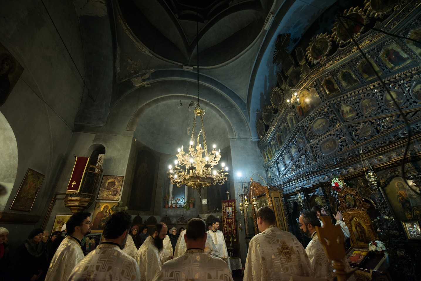 Sfânta Mare Muceniţă Ecaterina a unit în rugăciune preoţi şi credincioşi la Parohia Lozonschi