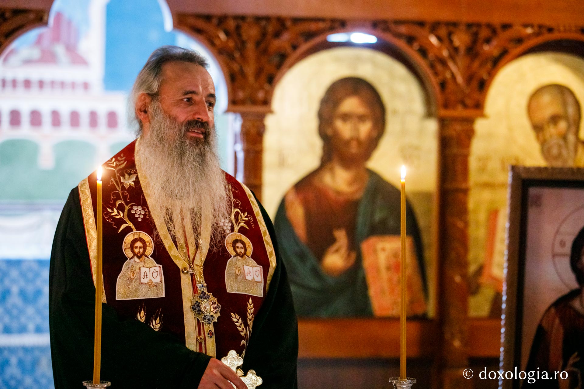 Foto: Pr. Silviu Cluci Slujbă de binecuvântare la inaugurarea oficială a Centrului rezidenţial pentru vârstnici „Cuvioasa Nazaria” - Văratec