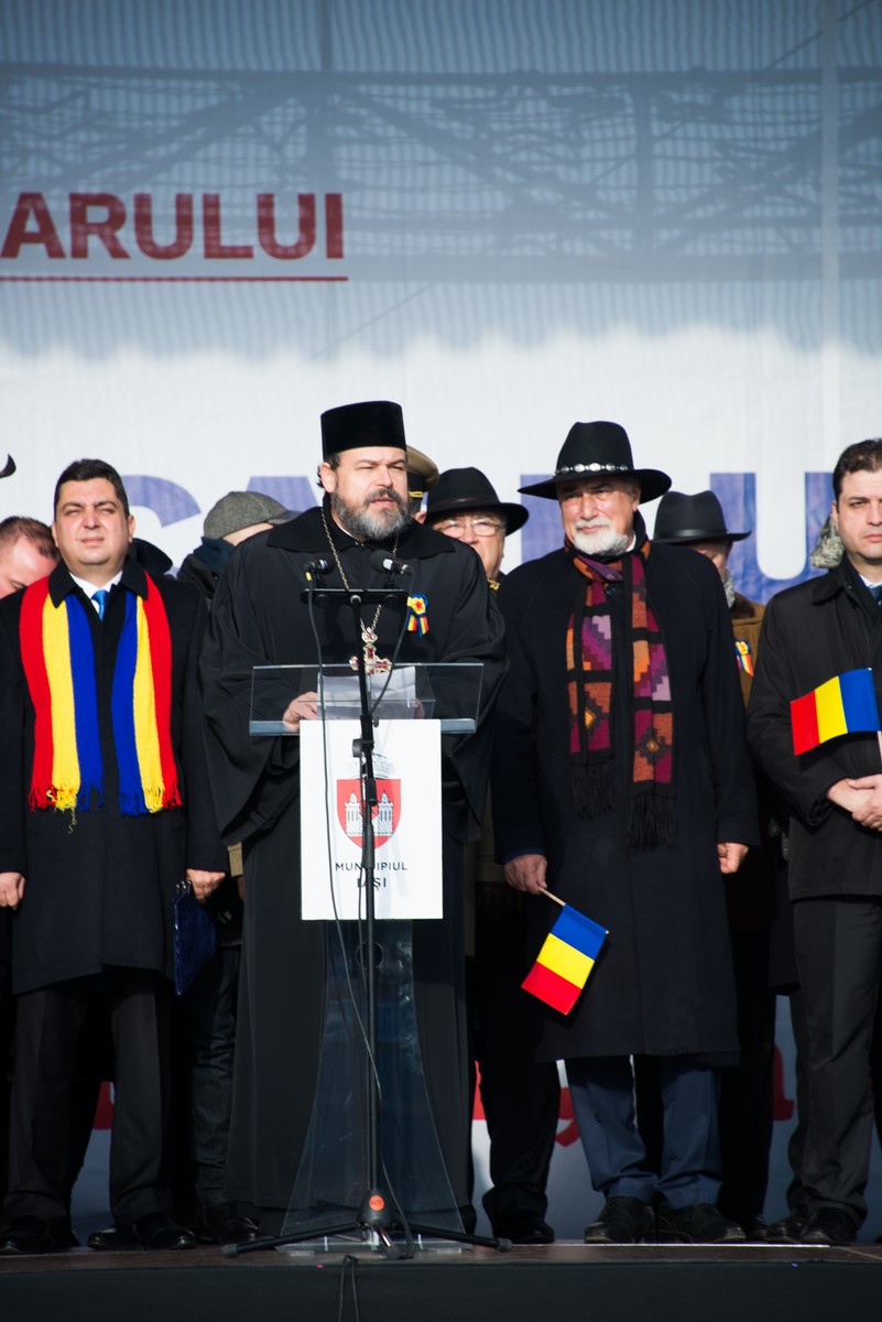 Centenarul la Iași: „Avem nevoie, ca și acum 100 de ani, de aceleași virtuți - credință în Dumnezeu, unitate și încredere sau curaj că putem realiza lucruri mari”